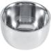 Premium Stainless Steel Shaving Soap Bowl for Men | Shaving Foam Tool & Brush | Perfect for Smooth Shaves - Buy Online on GoSupps.com