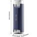 Aizuoni Portable Toothbrush Cover & Toothpaste Case - Travel Utensils Organizer for Bathroom Accessories - Deep Sea Color - Buy Online on GoSupps.com