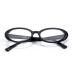 Oval Blue Light Blocking Glasses for Women Men Fashion Small 90s Non-prescription Computer Glasses IF8094-5