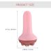 Frcolor 2PC Roller Massage Tools - Handheld Muscle Massager for Back & Face - Perfect for Cyclists - 14.5x7.5CM - Pink - Buy Online on GoSupps.com