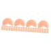 HEMOTON 96 Pcs Imitation Chocolate Chips Multi-function Fake Chocolate Decorative Fake Chocolate Interesting Fake Chocolate Shop Display Prop Faux Dessert Manual Pvc Pastry Pink