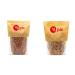 Yupik California Raw Almonds Small Size 1Kg Gluten-Free Kosher Salt-Free Source of Protein & Raw California Walnuts Halves & Pieces 1 kg Kosher Gluten-Free Vegan Unsalted Nuts Almonds + NUT_AND_SEED 154580 1 kg (Pack of 1)