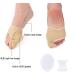 Big Toe Spreader for Hallux Valgus - Gel Bale Stretchy Pads & Padded Rail - Size L - Buy Online on GoSupps.com