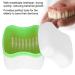 Buy Container for False Teeth - Durable Dental Prosthesis Storage Box in Three Colors | Travel-Friendly Cleaning Bath - Buy Online on GoSupps.com