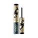 Eveline Cosmetics Variete Long Lasting Glitter Eyeliner Waterproof 24 Hour Wear Fast Drying Brush Applicator Available in Gold Brown Turquoise and Silver