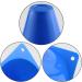 KUQQI 7 Inch Plastic Agility Cones 20 Pack Set - Sports Soccer Training Cones for Activities & Traffic - Multicolor - Buy Online on GoSupps.com