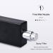 Enenes Glass Refillable Perfume Bottle 6 Pcs Portable Square Empty Glass Perfume Atomizer Bottle 30ml/1 oz. Spray Glass Bottle Atomizer Container Black - Buy Online on GoSupps.com