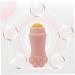 Angoily 1pc Women Face Professional Oil-absorbing Makeup Facial Volcanic Massager Removal Tool Practical 7.5x3cm Pink - Buy Online on GoSupps.com