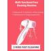 Magentak Electric Facial Cleansing Brush - Rechargeable Spa Massager with 2 Silicone Heads for Deep Cleansing, Exfoliating, and Massaging - Pink - Buy Online on GoSupps.com