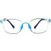 Professional Children's Anti-Blue Light Glasses | Anti-Reflective Silicone Lenses | Light Blue - Buy Online on GoSupps.com