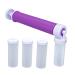 Tyenaza Manual Cake Duster Plastic Cake Coloring Sprayer Cake Coloring Tools Fit for Home Shop Baking Desserts Cupcakes Cookies Chocolates(Purple)