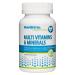 NutriBiotic Multi Vitamins & Minerals 90 Ct Capsules (Formerly Hypoallergenic Multiple) | 72 Pure Trace Elements in a Base of Chlorella | Pharmaceutical-Grade & Highly Absorbable | Gluten Free