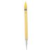 Nail punctuation pen two-sided nail puncture drawing painting painting bonbon-colored-nail wax-stone-picker manicure tool (yellow)