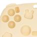Silicone Game Controller Baby Teether Toy | Safe Soft Teething Toy for Gamer Parents & Future Gamer Kids - Beige - Buy Online on GoSupps.com