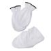 Moufles de Soin en Cire de Paraffine pour Mains et Pieds 2 Pi ces Taille Unique Thermique Spa Domicile Blanc sans Logo