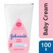 Buy Johnson's Baby Cream 100g - Soothing & Nourishing Skin Care for Babies | Fast International Shipping - Buy Online on GoSupps.com