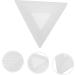 COHEALI 3 Pcs Epoxy Mold Resin Molds Number Baking Cake Stair-stepping Tray Making Tool Manual Jewelry Box Whitex3pcs 16.2X14.2cmx3pcs - Buy Online on GoSupps.com