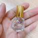 6 Pack 8ml Glass Roll-On Bottles with Stainless Steel Roller Balls - Polygonal Cosmetic Containers for Essential Oils Perfumes & Aromatherapy - Gold Cap - Buy Online on GoSupps.com