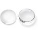 Craftdady 200Pcs 14mm Clear Glass Cabochons for Jewelry Making - Buy Online on GoSupps.com