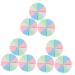 FOMIYES 9 Sets Triangular Sponge Puff Girl Makeup Sponge Foundation Makeup Pads Press Powder Makeup Cosmetics Sponge Wedge Makeup Pads for Pressed Powder Mix Miss Emulsion