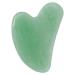 Gua Sha Facial Massage Tool Green Aventurine Gua Sha Set for Face Lifting Acupressure Lymphatic Drainage & Anti-Aging Benefits (Green Aventurine Guasha)