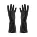 SEPTAM Cleaning Gloves Household Gloves Black Washing Waterproof Plastic Rubber Household Cleaning Anti-slip Durable Kitchen Dishwashing