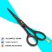 The Cut Factory Barber Hair Scissors 6.5 Inches - Professional Stainless Steel Hair Cutting Scissors with Razor Edge Blades for Salon & Personal Use (Black) - Buy Online on GoSupps.com