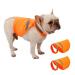 Warning vest for dogs 2 stucco reflective safety vest adjustable with Velcro fastener for more safety in the dark fluorescent orange M