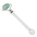 Jade Roller for Face 2 in 1 with Ice Ball Portable Skincare Tool for Home Use Promotes Better Circulation Reduces Wrinkles and Pores