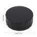 Round Prosthesis Container - Portable & Reusable Bath Box with Sieve & Magnetic Mirror for On-the-Go Care - Buy Online on GoSupps.com