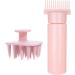 Comb Bottle Applicator | 180ml Hair Oiling Bottle Comb Applicator Scalp Bottle Applicator Hair Oil Bottle with Comb for Hair Hairdressing Coloring Pink Third Generation - Buy Online on GoSupps.com