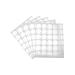 Lurrose 300 pieces disposable eyelash glue holder palette waterproof sticker paper eyelash extension adhesive pad adhesive sticker on eyelash jade 2.1 cm