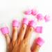 10 Pi ces En Plastique Vernis Ongles Clips Lavables Dames Maison Ongle Art Soak Off Caps Manucure Fournitures - Buy Online on GoSupps.com
