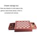 Chess Set Wooden Magnetic Set with Drawer Storage Fun Board Game Decor Gift Colletion Chess Pieces (Size : 34cm) (42cm) - Buy Online on GoSupps.com