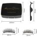 8Pcs Magnetic Eyelashes Reusable 3D Full Eye Dual Magnetic False Lightweight Eyelashes Set with Tweezer(No Glue Needed) - Buy Online on GoSupps.com