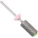FOMIYES Nail Bits Cuticle Bit for Nail Drill Nail Drill Bits for Acrylic Nails Manicure Nail Drill Bits Cuticle Drill Bits for Nails Metal Nail Drill Bit Clean Nail Polish Tungsten Steel 7x1.2cm 1.0
