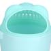 Baby Bath Rinse Cup - Tear-Free Shampoo Rinser Mug | Removable Waterfall Bathing Bucket for Kids (Green) - Safe & Easy Hair Washing - Buy Online on GoSupps.com