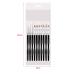 10pcs Nail Art Brush Set - Professional Manicure Tools for Gel Varnish & Dotting Designs - Black - Buy Online on GoSupps.com