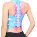 Brace Support Belt Adjustable Back Posture Corrector Clavicle Spine Back Shoulder Lumbar Posture Correction Corset For Posture - Buy Online on GoSupps.com