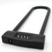 Mioni 4 Digit U Lock Motorcycle/Bike Lock - Resettable Combination for Bicycles/Gate - Secure and Convenient (Black) - Buy Online on GoSupps.com