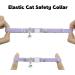 Personalized Purple Cat Collar - Engraved with Name & Phone Number Elastic Design & Bell - International Shipping Available - Buy Online on GoSupps.com