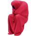Sensory sock body sock for children autistic adults with sensory processing disorder updated premium version suitable for adults aged 3 18 years (color: red XL red red