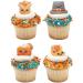 Cuties Cupcake Rings Pilgrim Pumpkin HarvestL8 - Buy Online on GoSupps.com