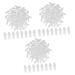 Didiseaon 120 Pcs Protective Ear Plugs Waterproof Earbuds Noise Reduction Earplugs Silicone Earplugs Bulk Ear Buds Wired Ear Buds Noise Reduction Ear Plugs Earbuds Wired to Sleep White