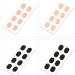 Faruta 10 Pair Self-Adhesive Foam Nose Pads for Glasses & Sunglasses - Non-Slip Skin Color 1.5 mm - Buy Online on GoSupps.com