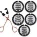 XIUNIA Magnetic Eyelash Set 8D Quantum Magnetic Eyelash Soft Magnetic Technology 2 Pairs Of False Eyelashes with Tweezers Easy to Wear