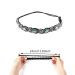 Strass Hair Bands - 3 Pieces Crystal Rhinestone Head Chains | Vintage Elastic Hair Accessories for Women & Girls - Buy Online on GoSupps.com