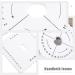 EXCEART Braiding Disk Set - Round & Square Kumihimo Beading Cord Plates for DIY Bracelet Loom Weaving - Buy Online on GoSupps.com