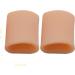 10 Gel Toe Sleeves Corn Cushion Silicone Protectors - Reduce Friction for Corns, Blisters, and Hammer Toes - Beige - Buy Online on GoSupps.com