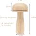EYANKUNG Darning Mushroom Set - Wooden Sewing Tool with Needles for Mending and Repair - Buy Online on GoSupps.com